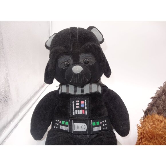 Build A Bear Star Wars Chewbacca Chewie Wookie 21" and Darth Vader - Picture 2 of 11